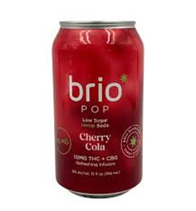 Brio Pop Cherry Cola 10mg THC